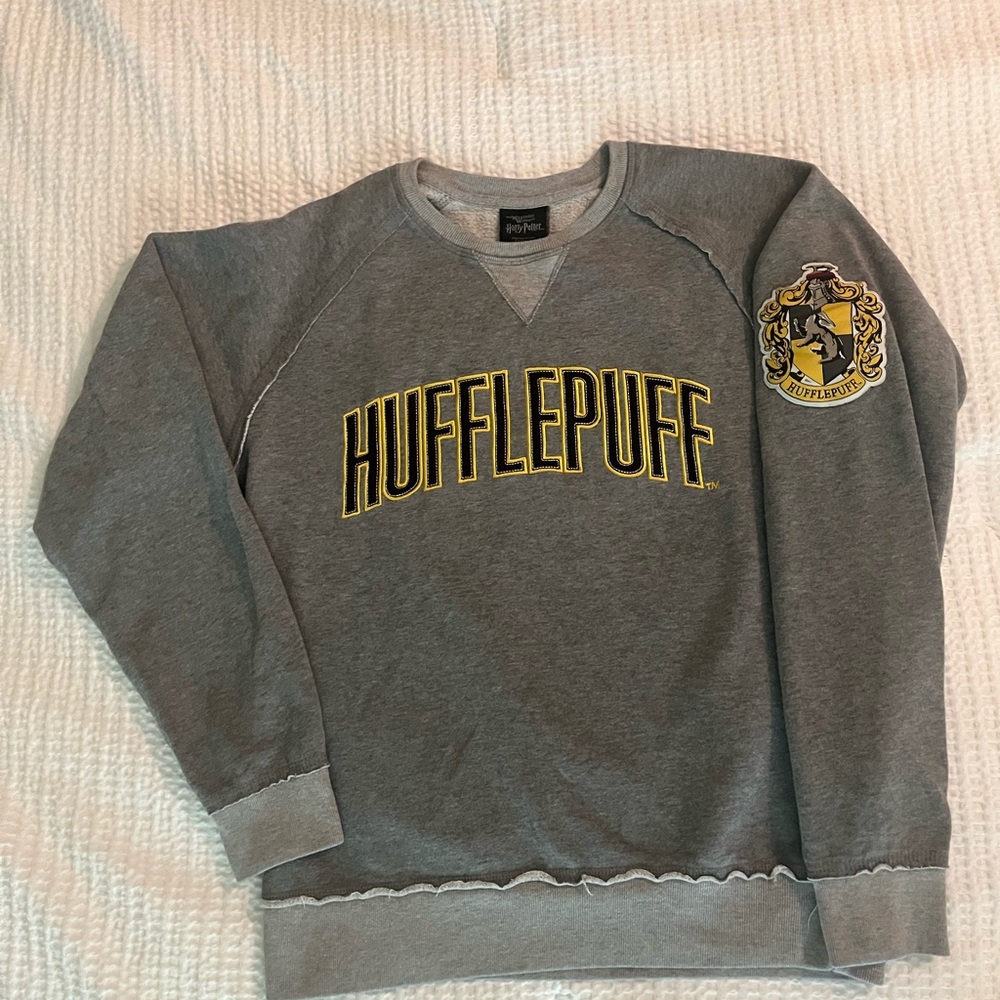 Universal Gray Hufflepuff Sweatshirt